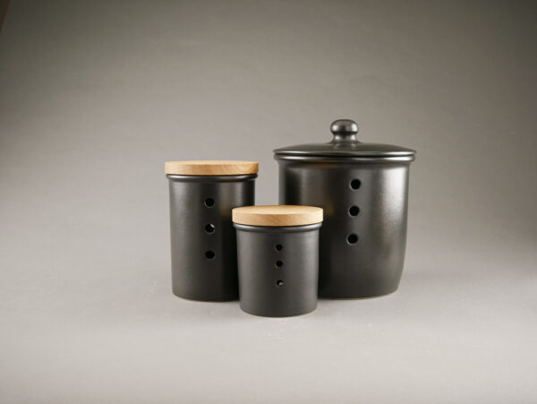 3er Set Vorratsdosen "Nero" (1863) – Bild 2