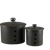 2er Set Vorratsdosen "Nero" (1864)